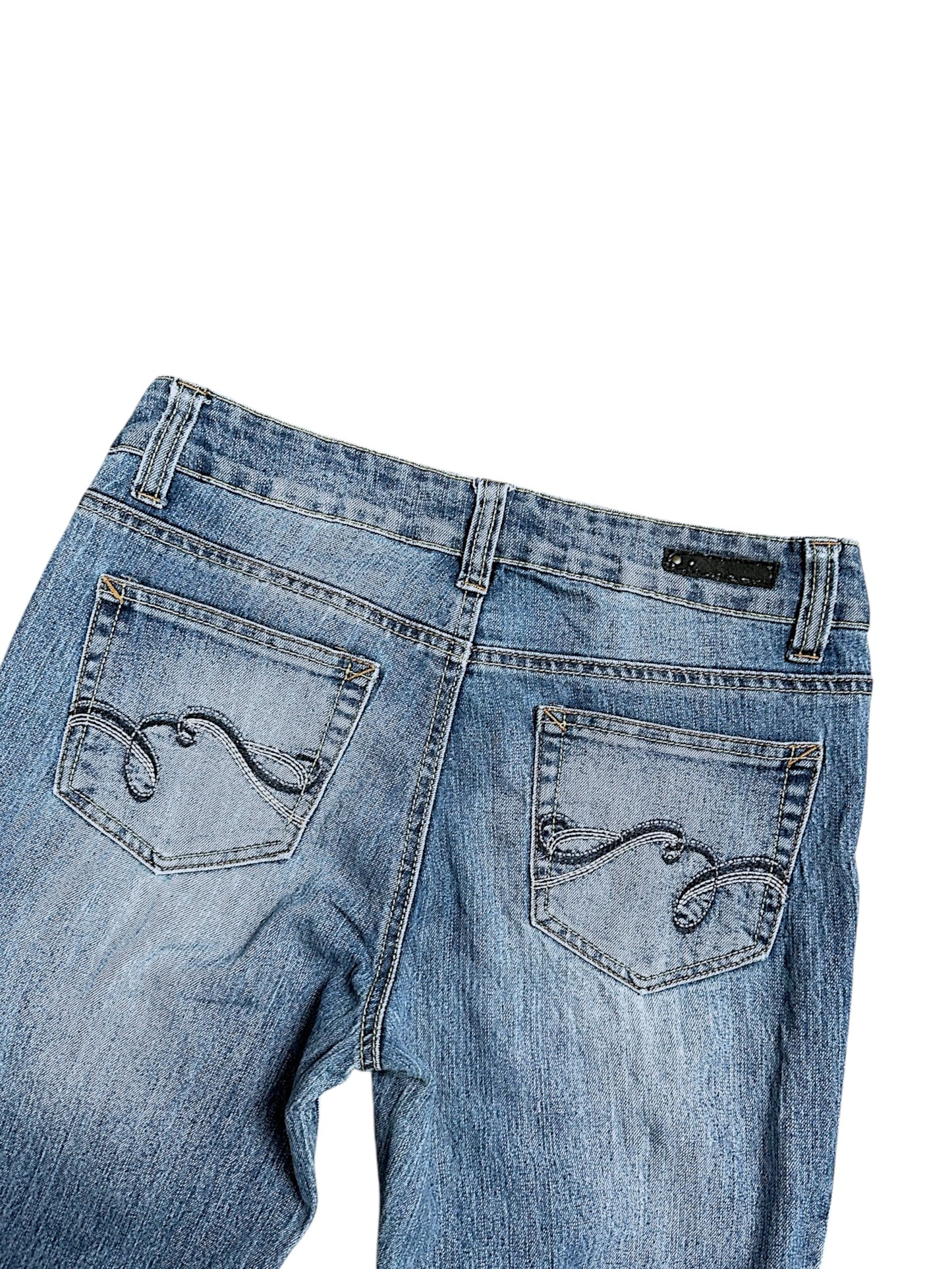 Vintage Y2K Low Waist Bootcut / Flared Damenjeans (M)