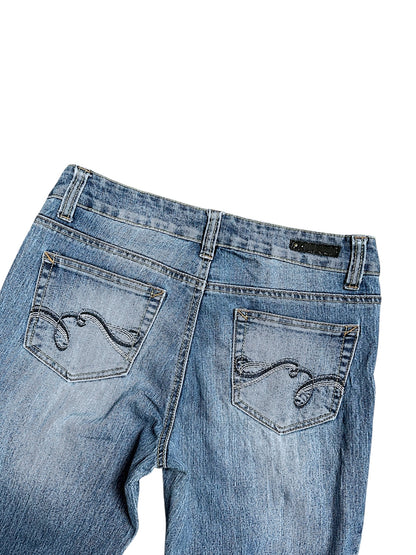 Vintage Y2K Low Waist Bootcut / Flared Damenjeans (M)