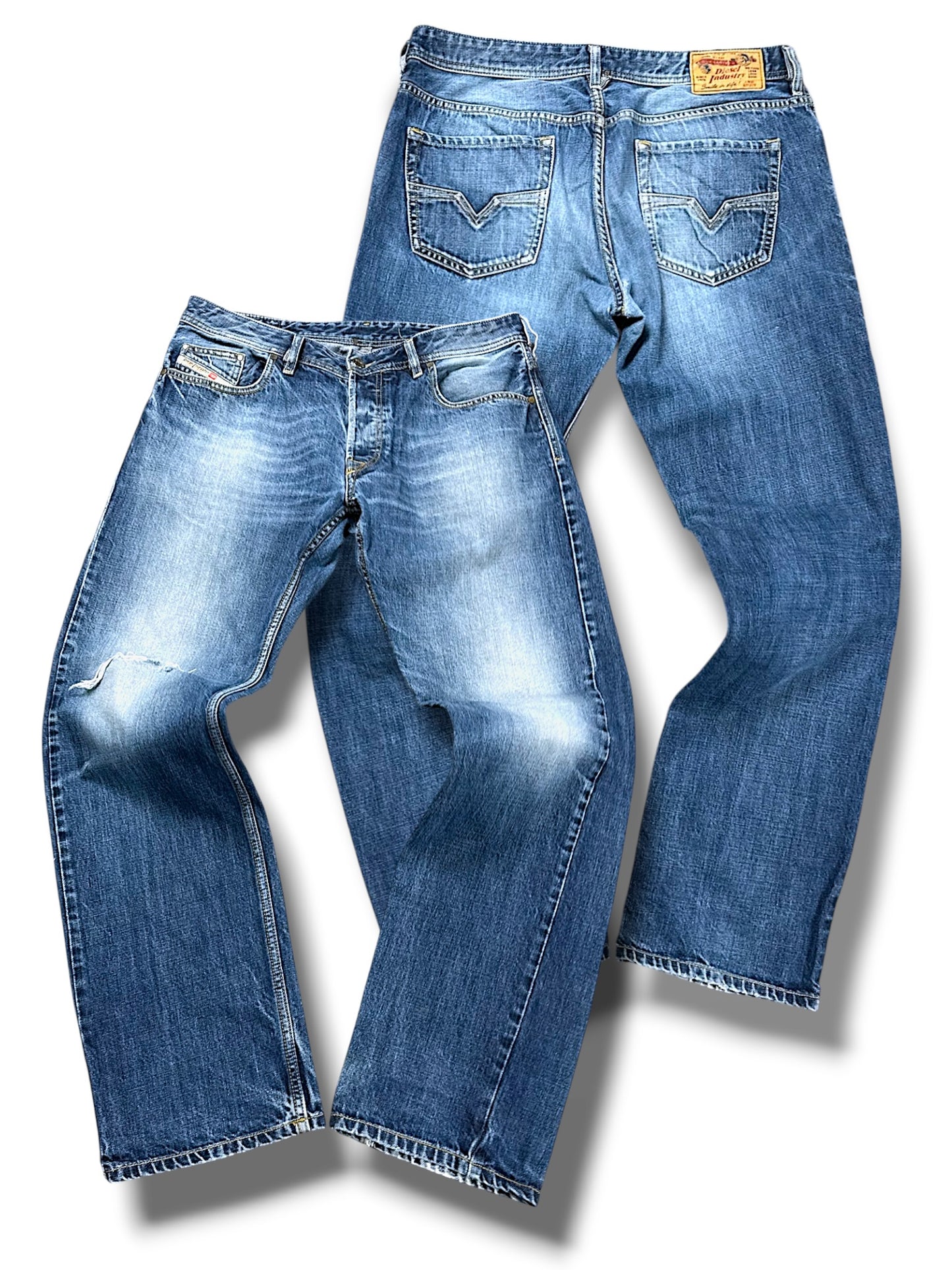 Vintage Diesel Y2K Straight Leg Jeans (L)