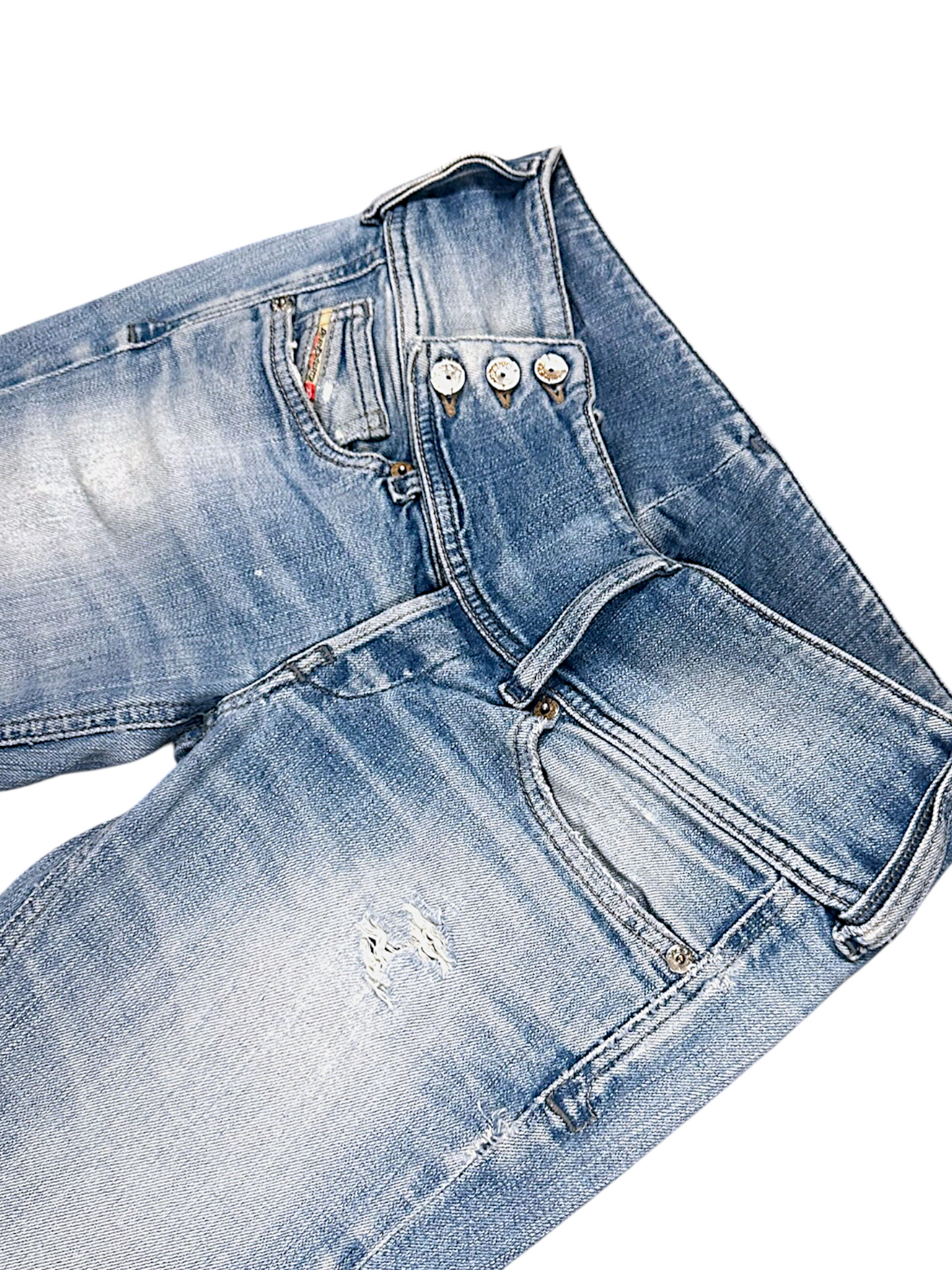Vintage Diesel Low Waist Bootcut Damenjeans (S)