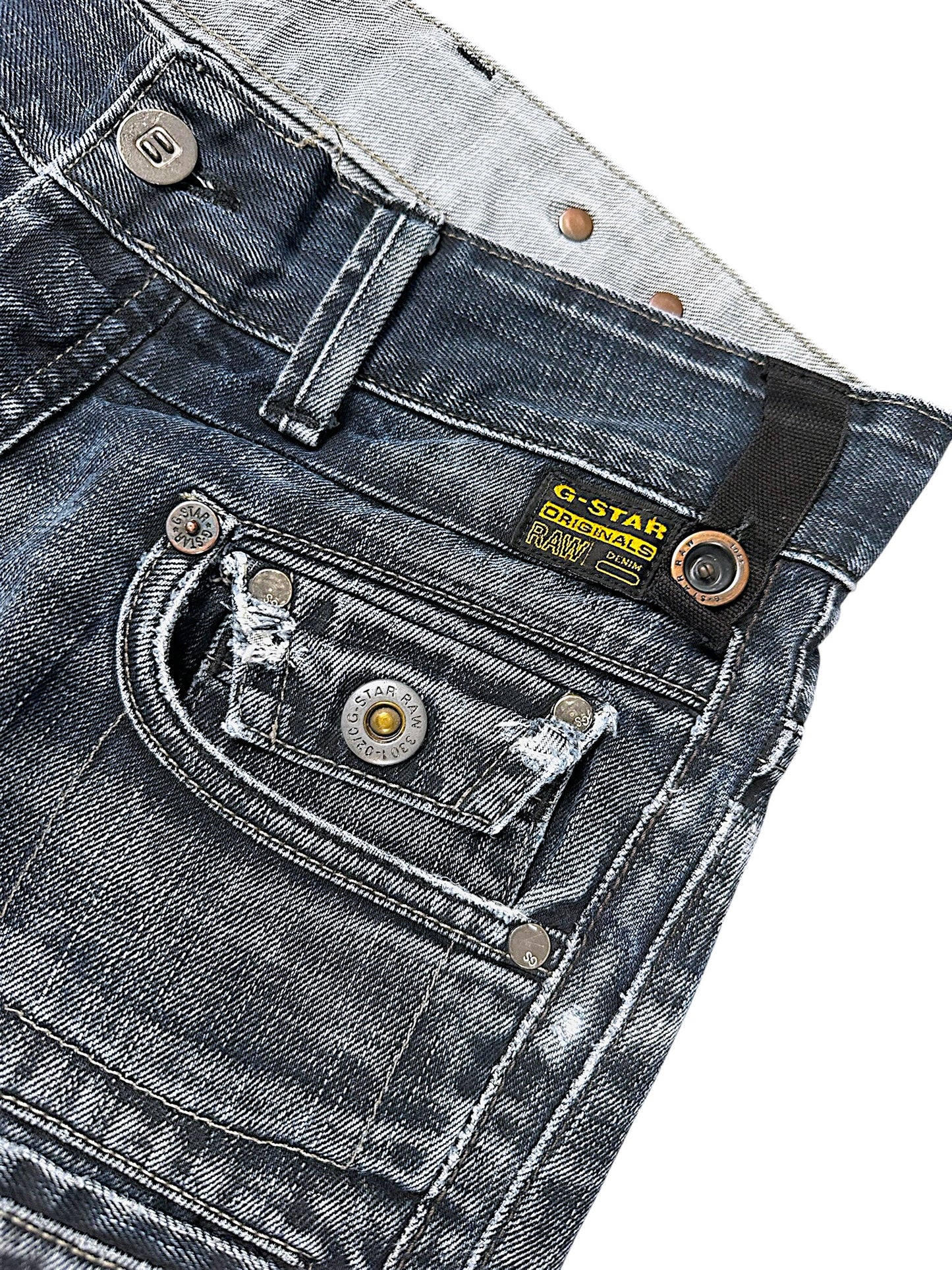 Vintage G-Star Y2K Straight Leg Jeans (M)