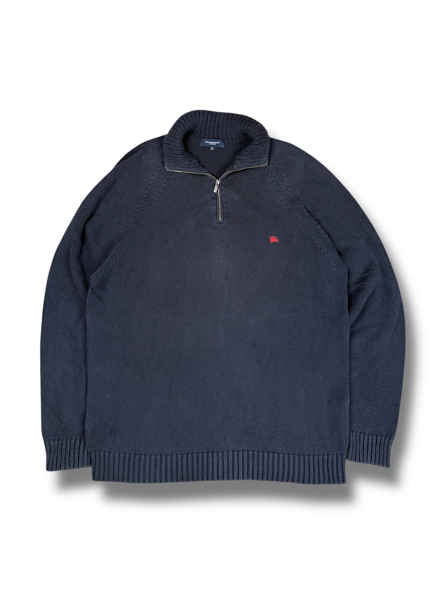 Vintage Burberry Zip Pullover (XL)