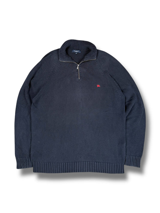 Vintage Burberry Zip Pullover (XL)