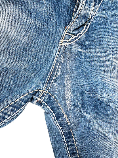 Vintage Rock Revival Y2K Straight Leg Jeans (S)