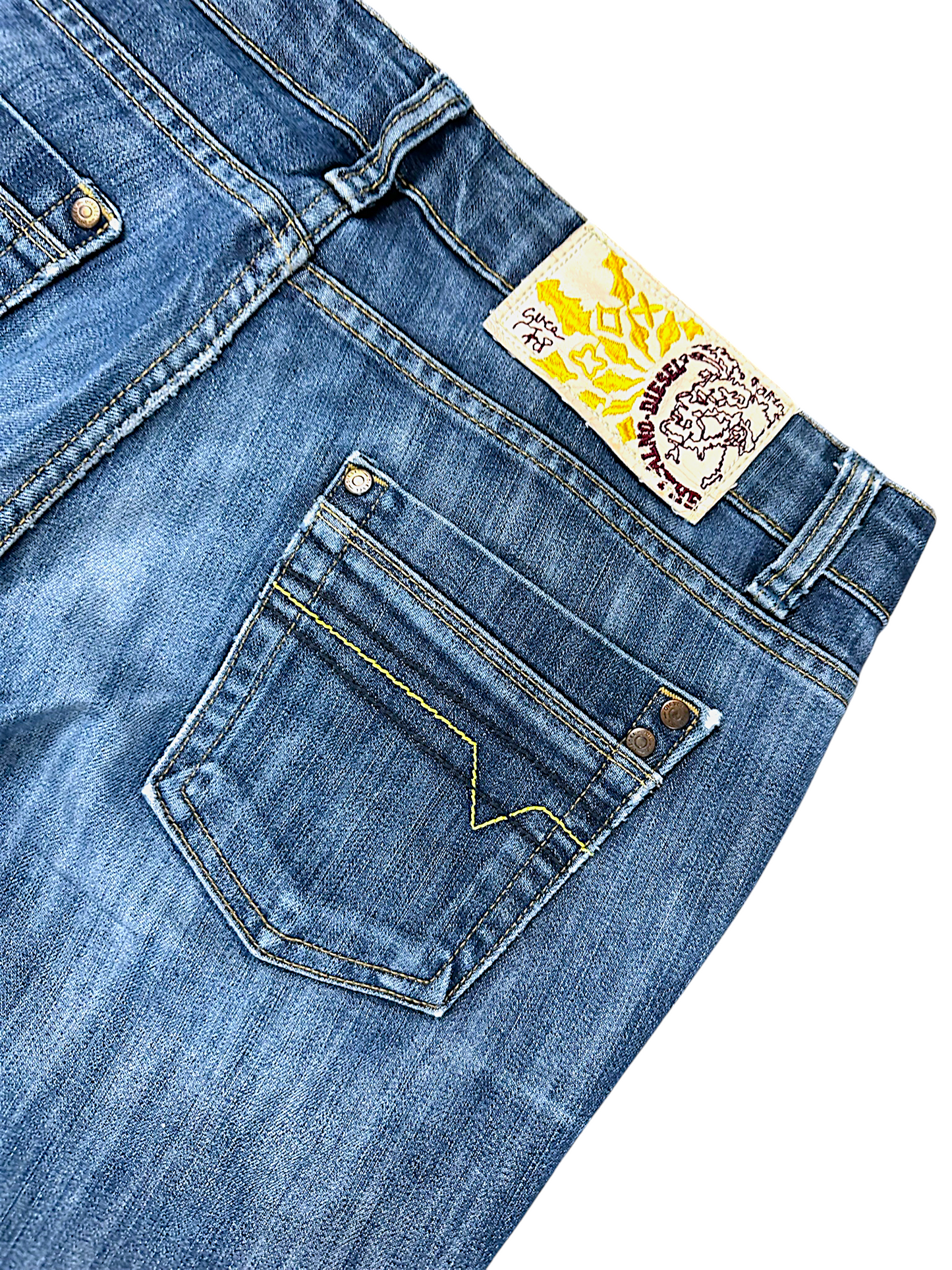 Vintage Diesel Bootcut / Flared Damenjeans (XL)