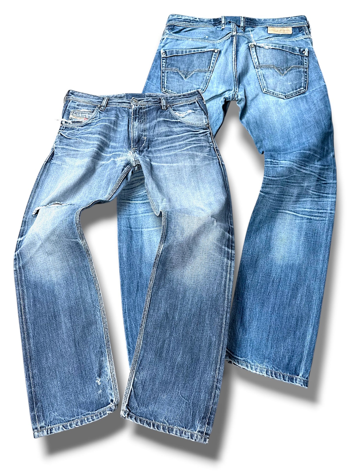 Vintage Diesel Y2K Straight Leg Jeans (M)