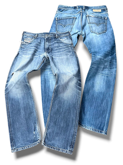 Vintage Diesel Y2K Straight Leg Jeans (M)