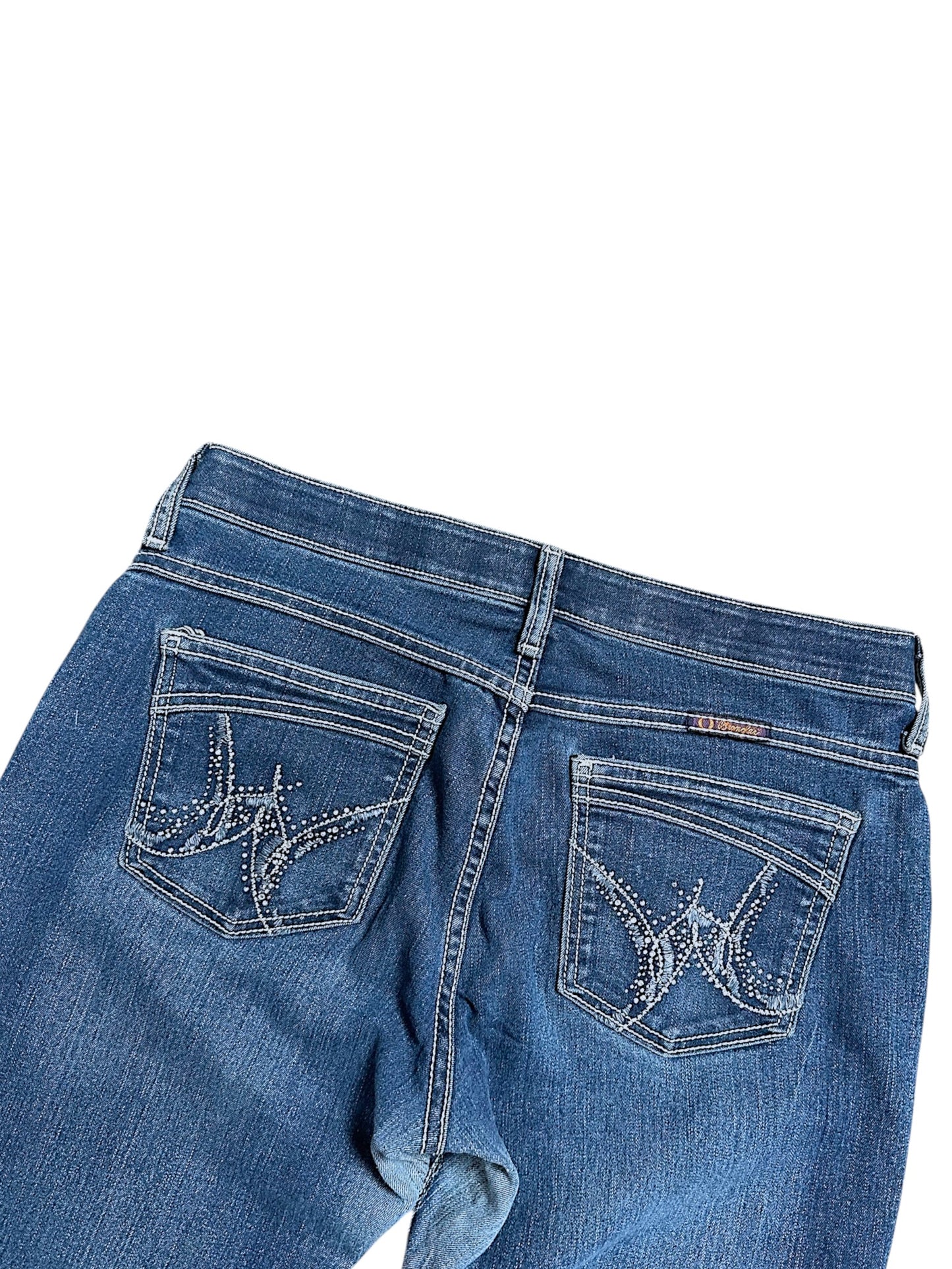Vintage Y2K Low Waist Bootcut / Flared Damenjeans (S)