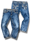 Vintage Rock Revival Y2K Straight Leg Jeans (L)