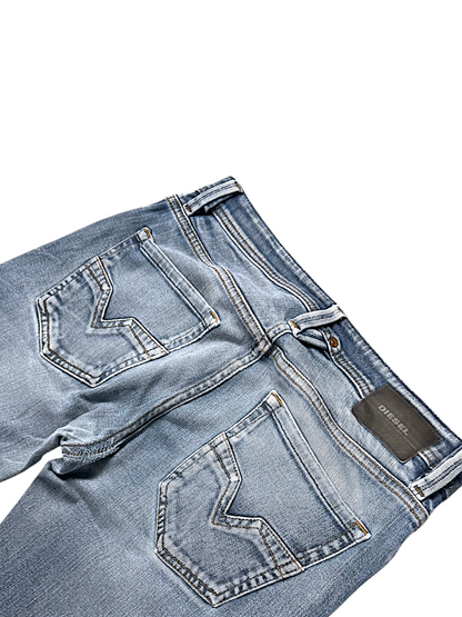 Vintage Diesel Y2K Straight Leg Jeans „LARKEE“ (M)