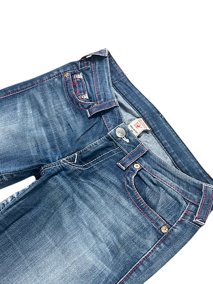Vintage True Religion Y2K  Bootcut / Flared Damenjeans (L)