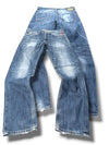 Vintage jeans med lige ben (L)