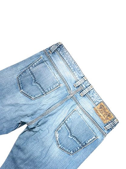 Vintage Diesel Y2K Straight Leg Jeans „KEEVER“ (L)