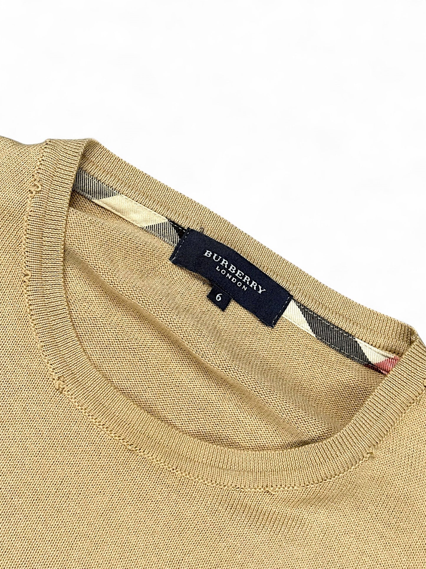 Vintage Burberry Wollpullover (XL)