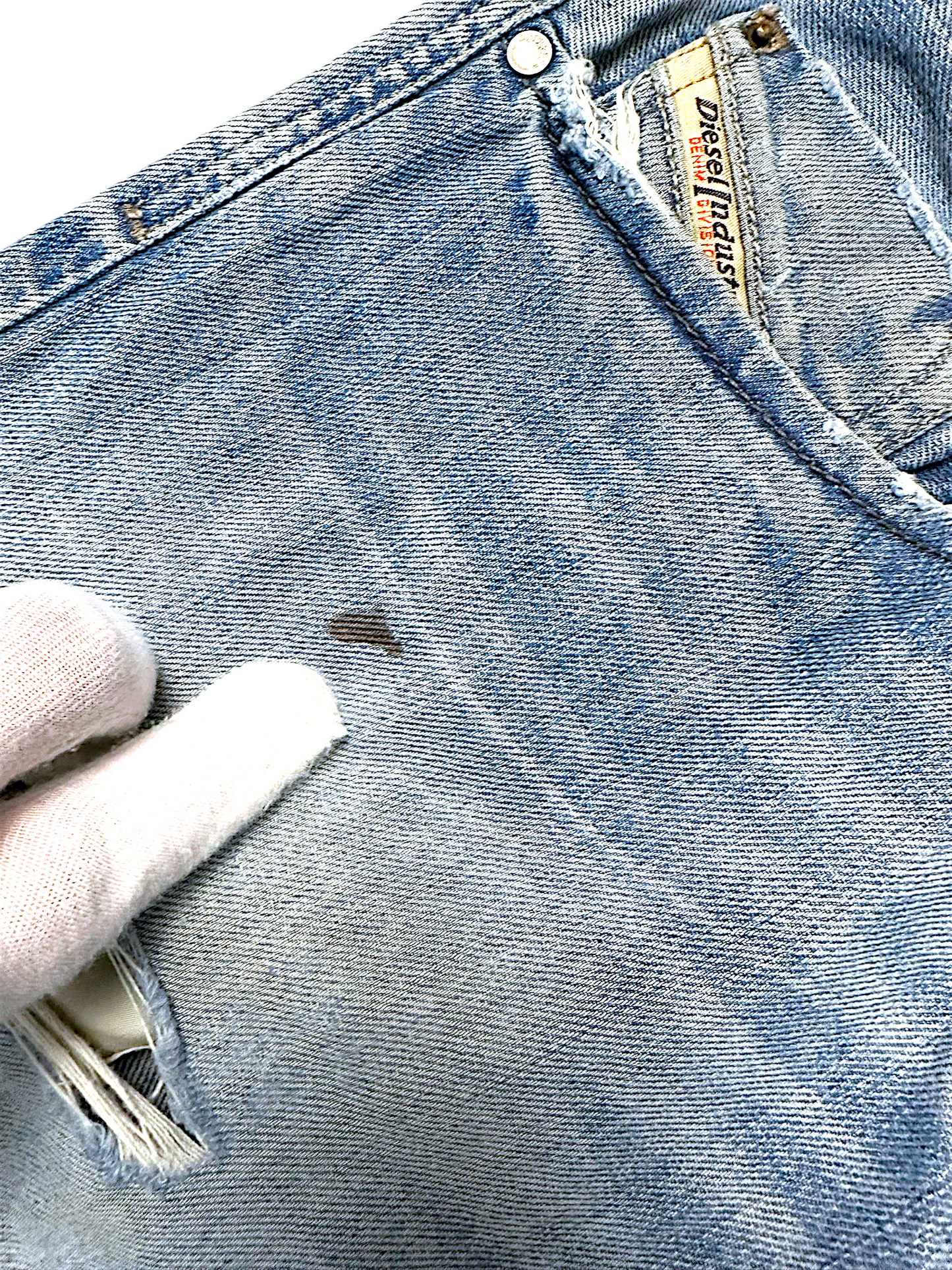 Vintage Diesel Y2K Straight Leg Jeans „Larkee“ (M)