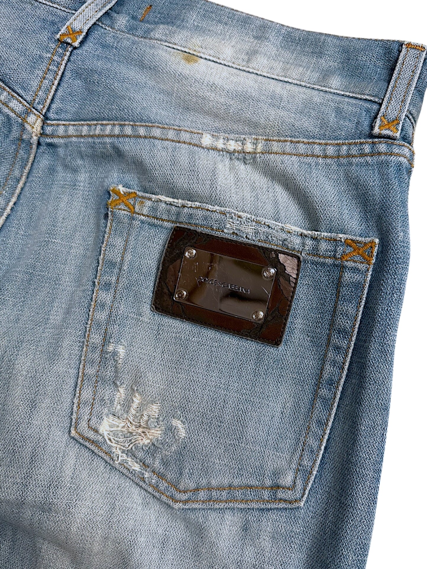 Vintage Dolce & Gabbana y2k straight leg Jeans (S)