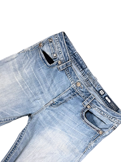 Vintage Miss Me Y2K Bootcut / Flared Damenjeans „Boot“ (XL)