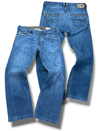Vintage Diesel Y2K Straight Leg Jeans (M)