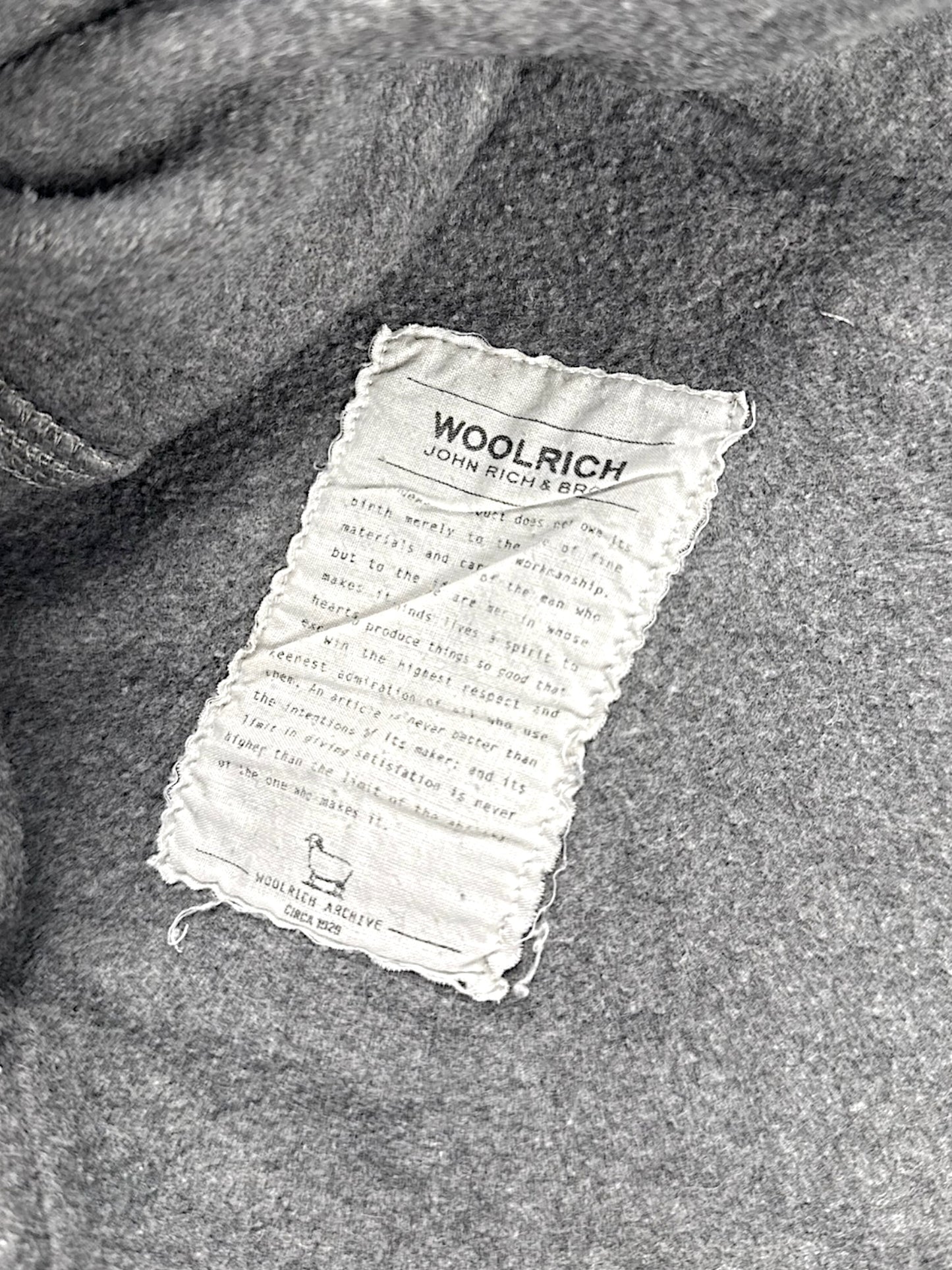 Vintage Woolrich Y2K Zip-Hoodie (L)