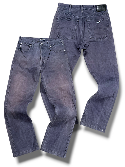 Vintage Armani Straight Leg Jeans (S)