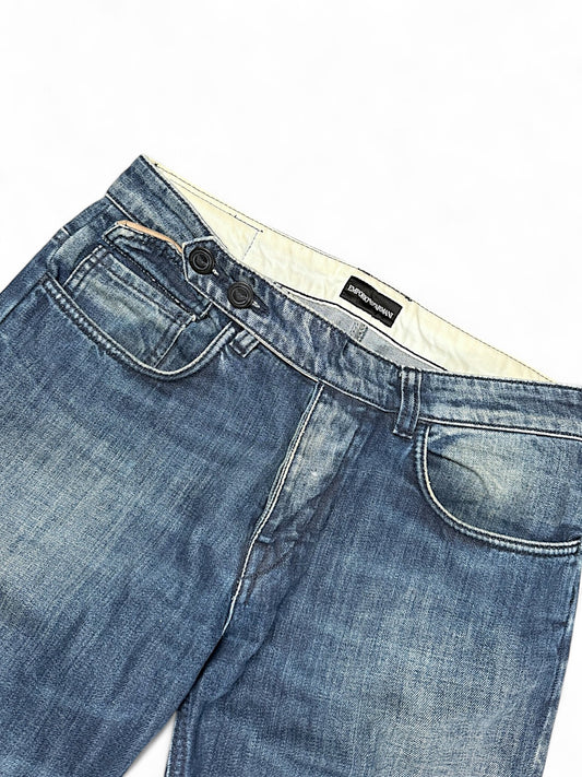 Vintage Armani straight leg Jeans (L)