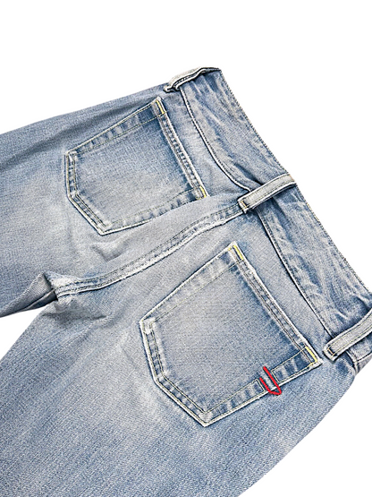 Vintage Diesel Y2K Low Waist Bootcut / Flared Damenjeans (M)