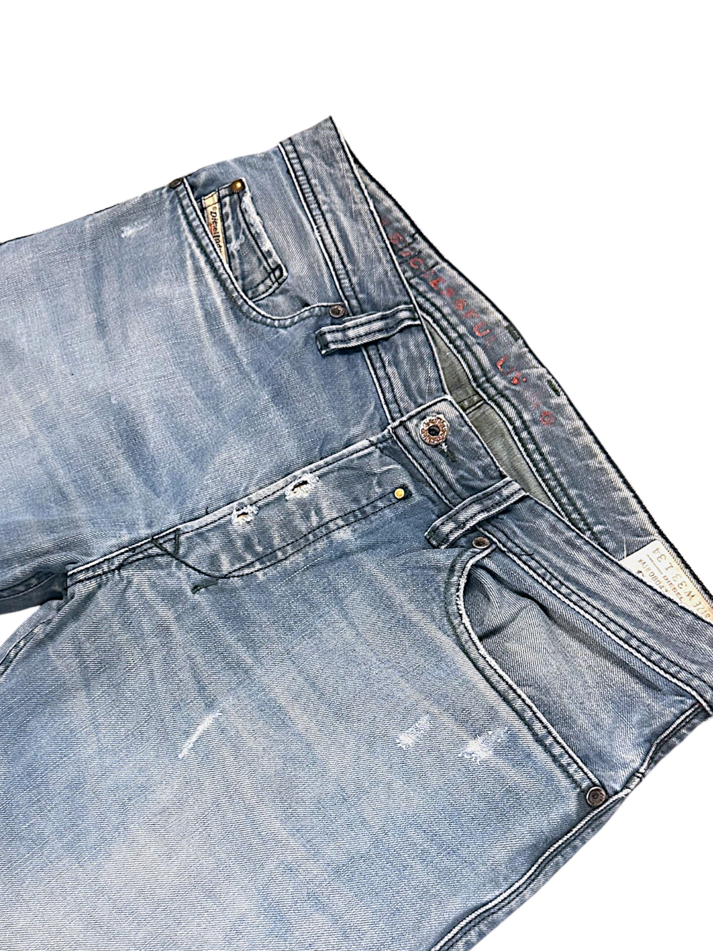 Vintage Diesel Straight Leg Jeans (L)
