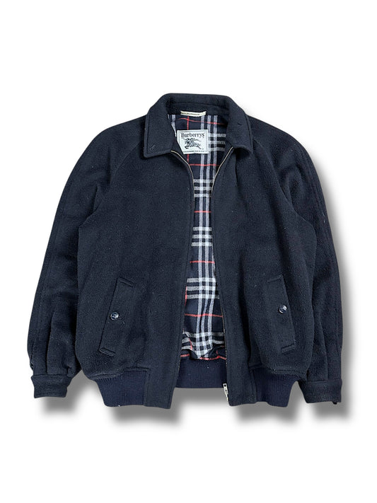 Vintage Burberry Harrington Wolljacke (S)