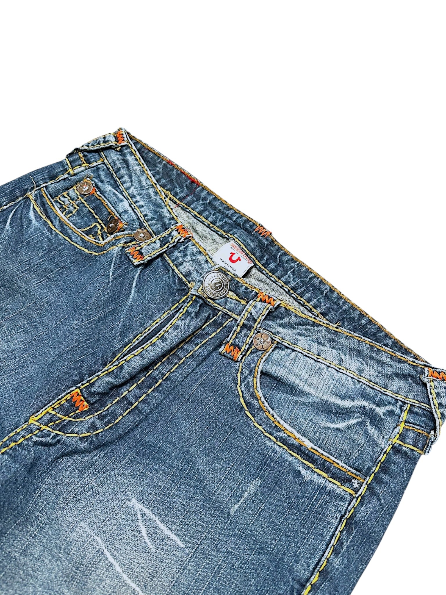 Vintage True Religion Y2K Straight Leg Jeans (M)