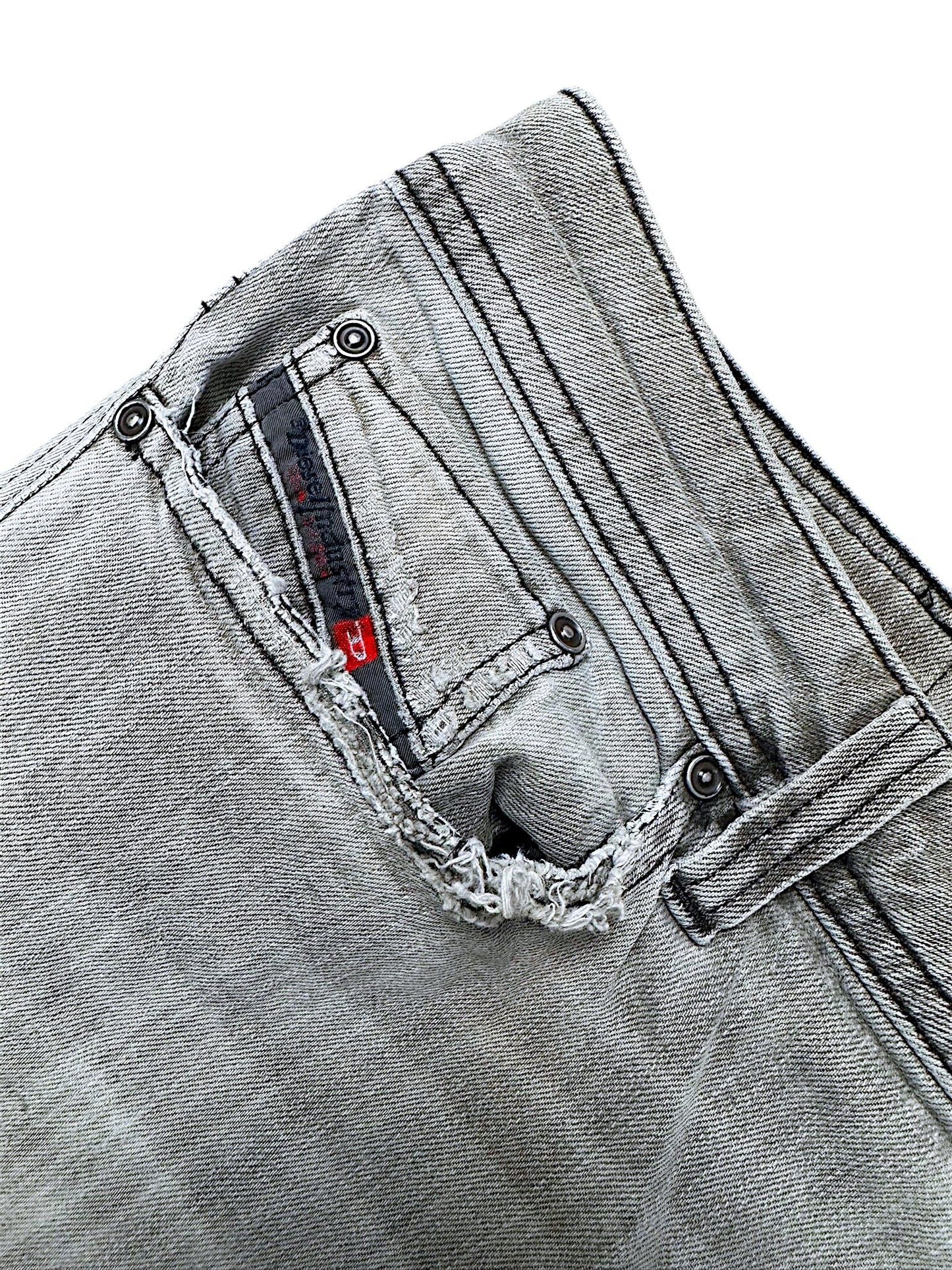 Vintage Diesel Straight Leg Jeans (L)
