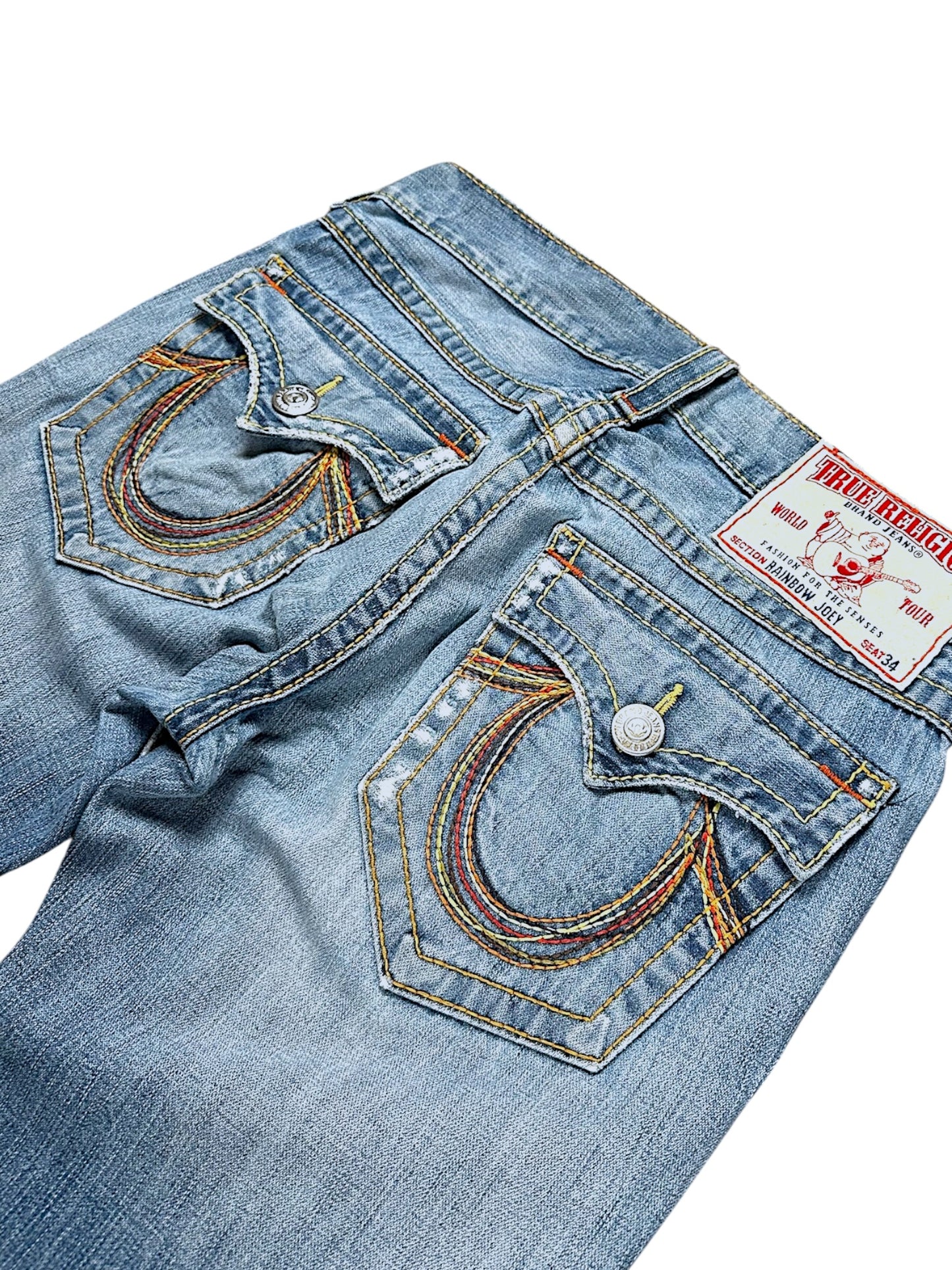 Vintage True Religion Y2K Flared Jeans (M)
