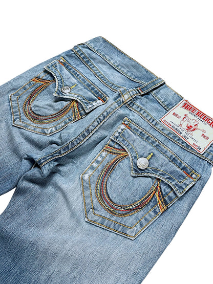 Vintage True Religion Y2K Flared Jeans (M)