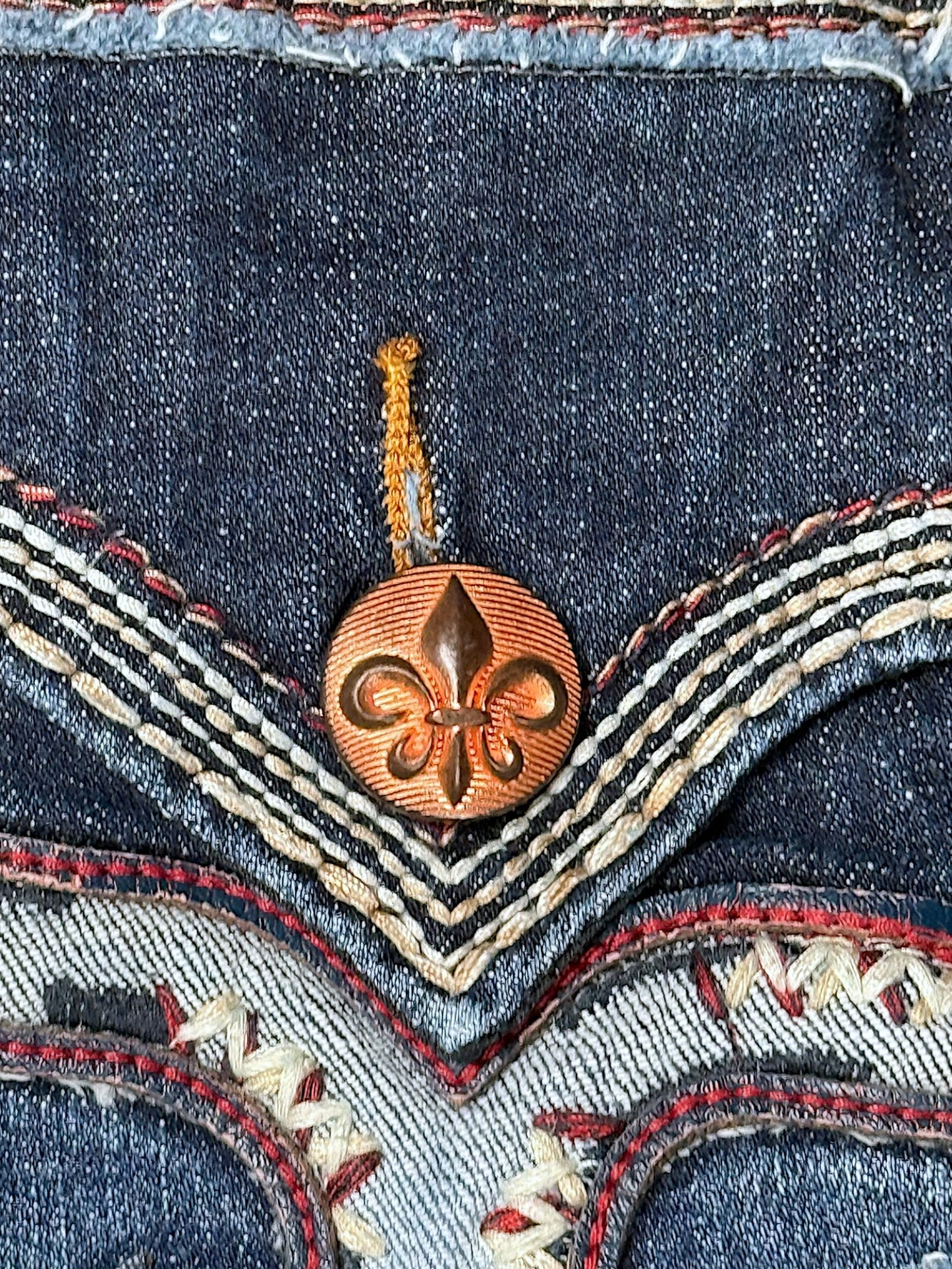 Vintage Rock Revival y2k Jeans (L)
