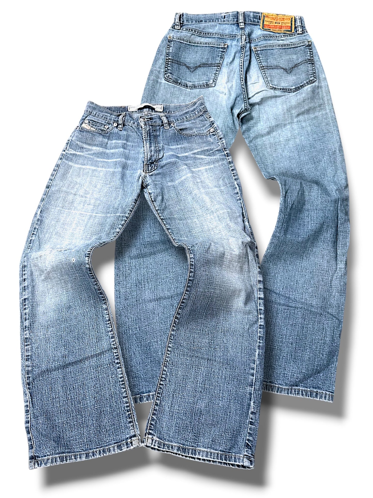 Vintage Diesel Y2K Straight Leg Damenjeans (S)