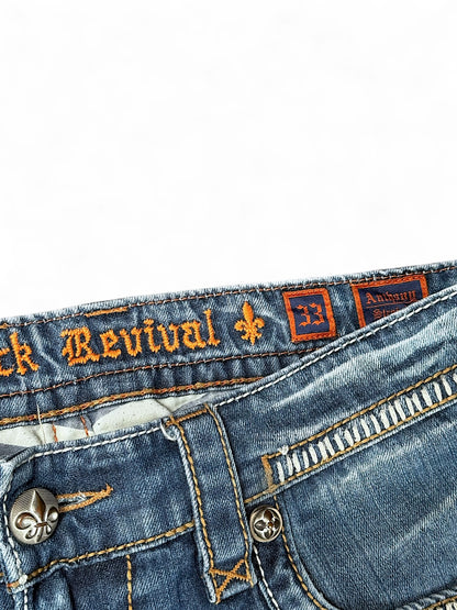 Vintage Rock Revival y2k Jeans (L)