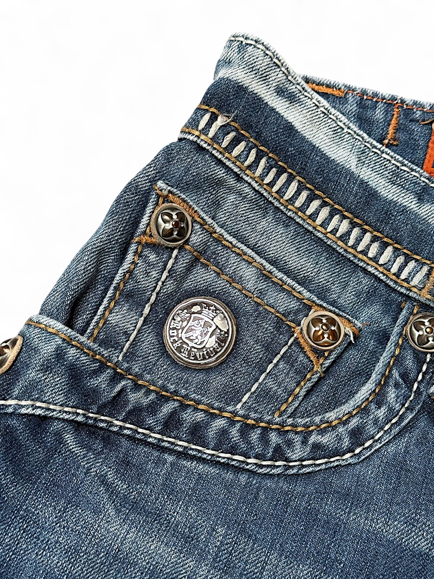 Vintage Rock Revival y2k Jeans (L)