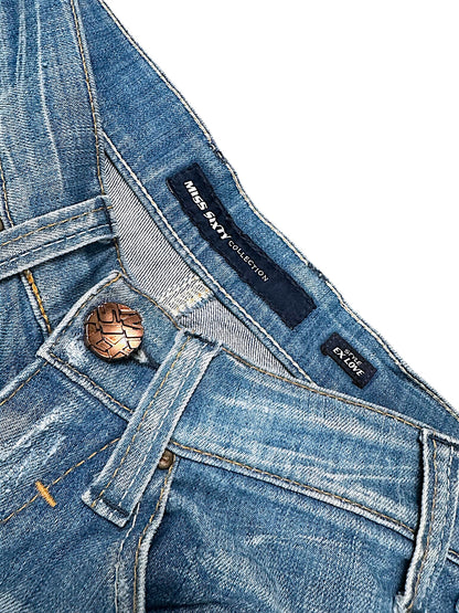 Vintage Miss Sixty Y2K Low Waist Bootcut Damenjeans (M)