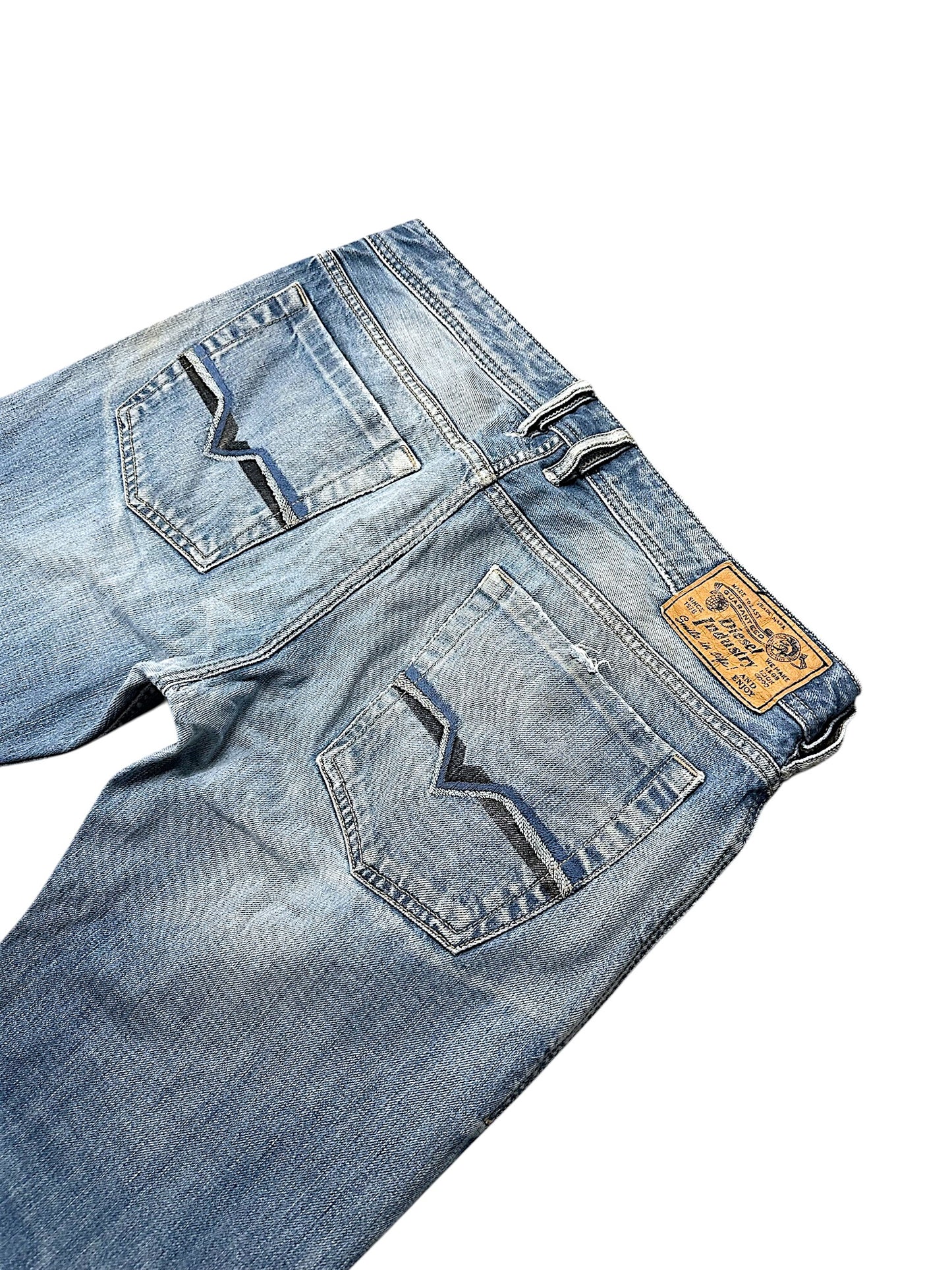 Vintage Diesel Y2K Baggy Jeans (S)