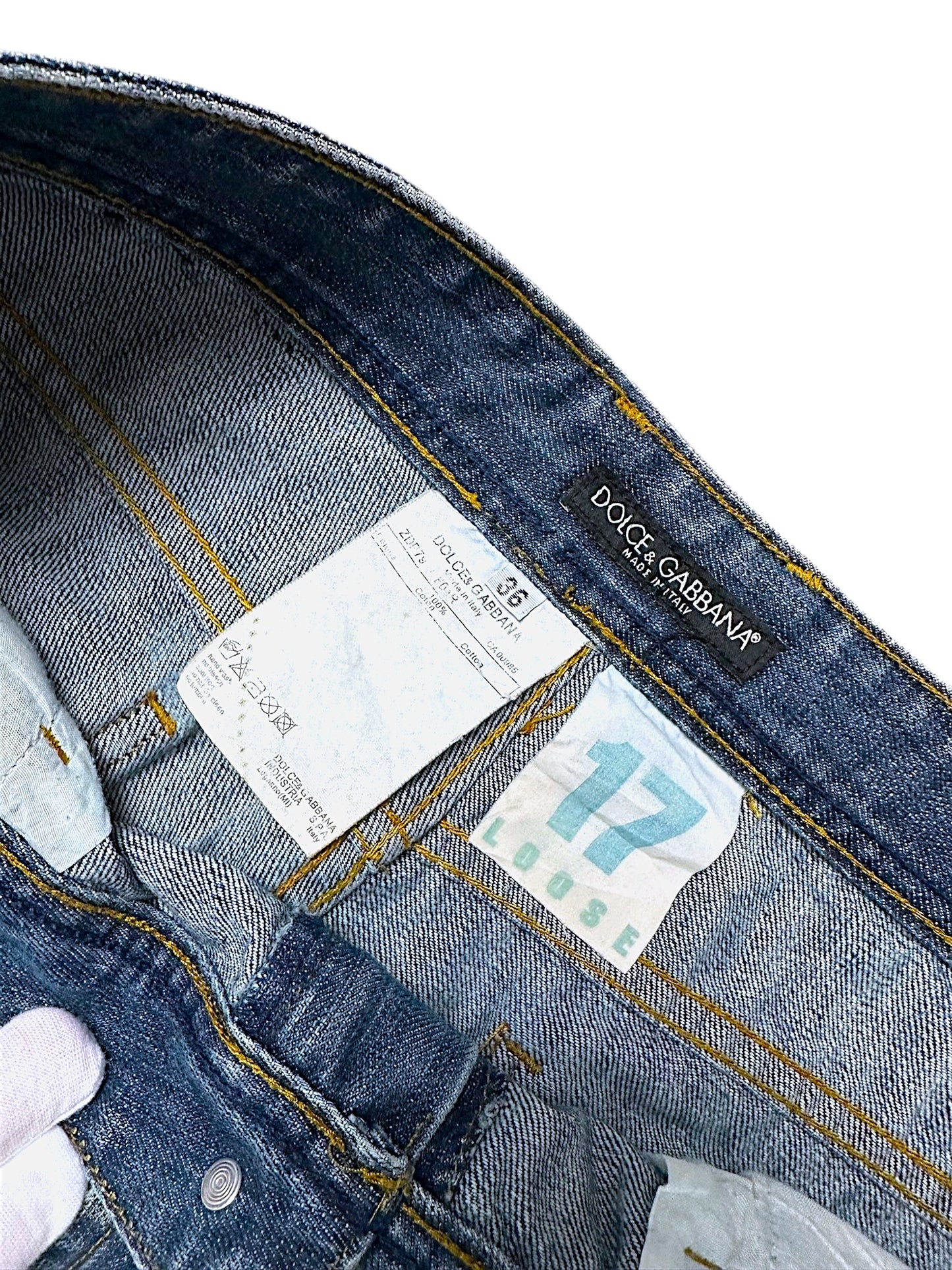 Vintage Dolce & Gabbana Y2K Baggy Jeans (L)