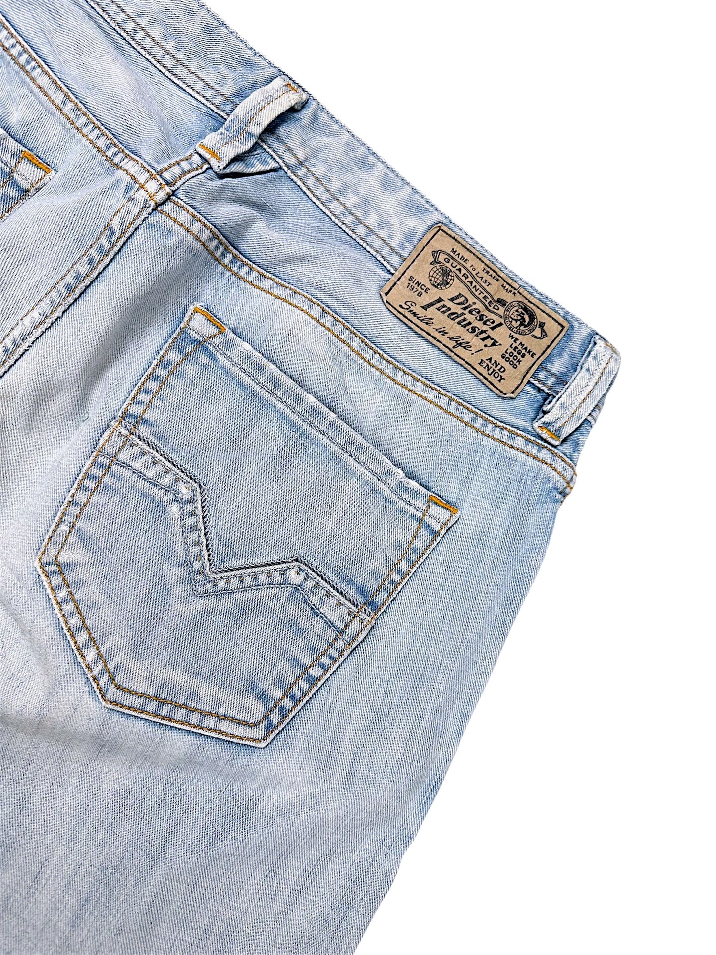 Vintage Diesel Y2K Baggy Jeans (M)