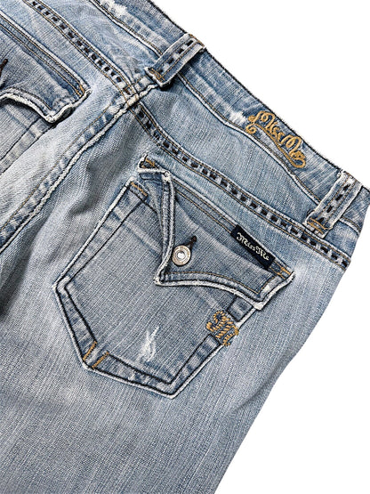 Vintage Miss Me Y2K Bootcut / Flared Damenjeans (M)