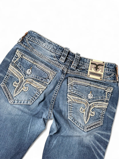 Vintage Rock Revival y2k Jeans (M)