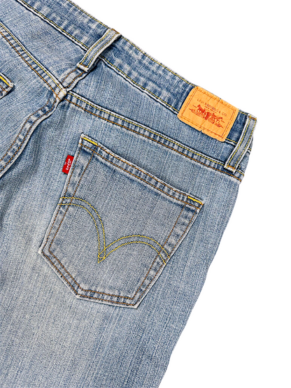 Vintage Levi’s Flared Damenjeans „LOWFLARE 519“ (M)