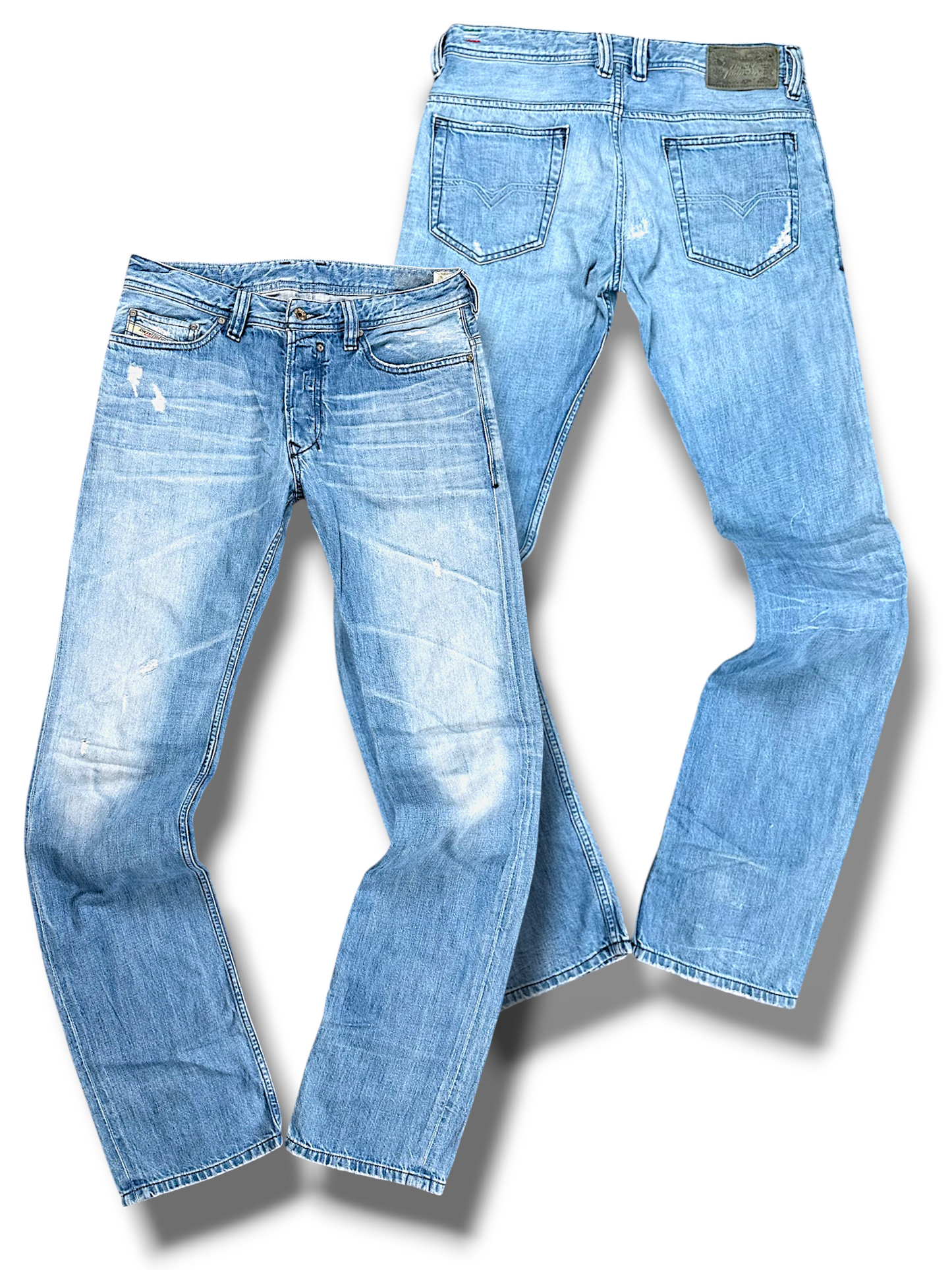 Vintage Diesel Y2K Straight Leg Jeans (XL)