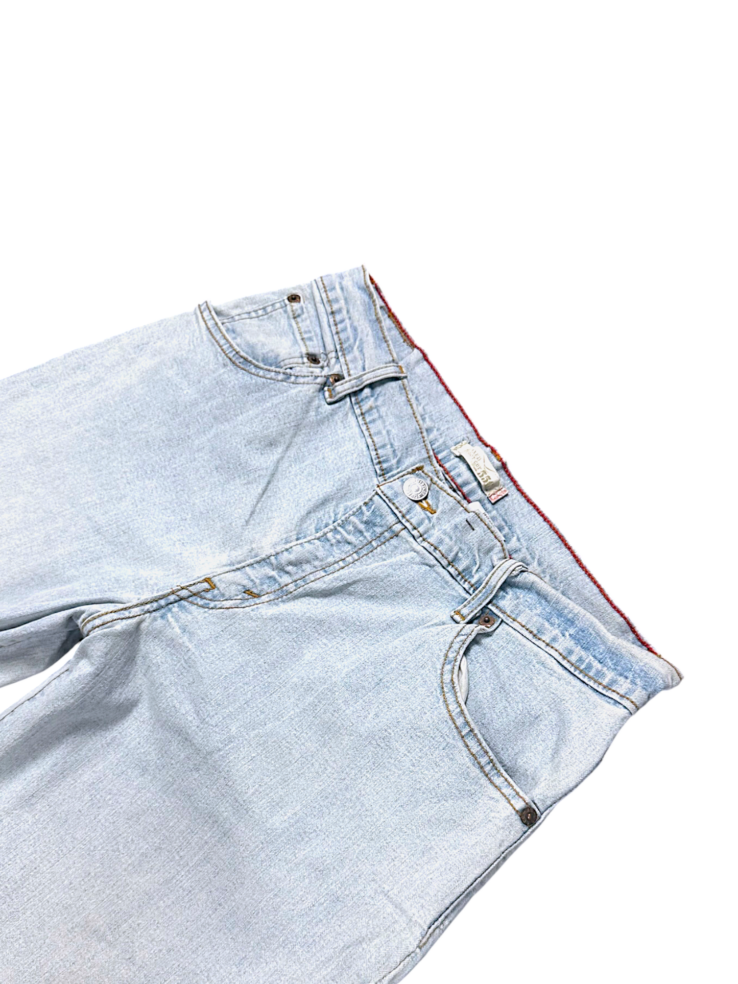 Vintage Levi‘s Bootcut / Flared Damenjeans „RELAXED BOOT CUT 556“ (M)