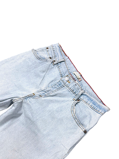 Vintage Levi‘s Bootcut / Flared Damenjeans „RELAXED BOOT CUT 556“ (M)
