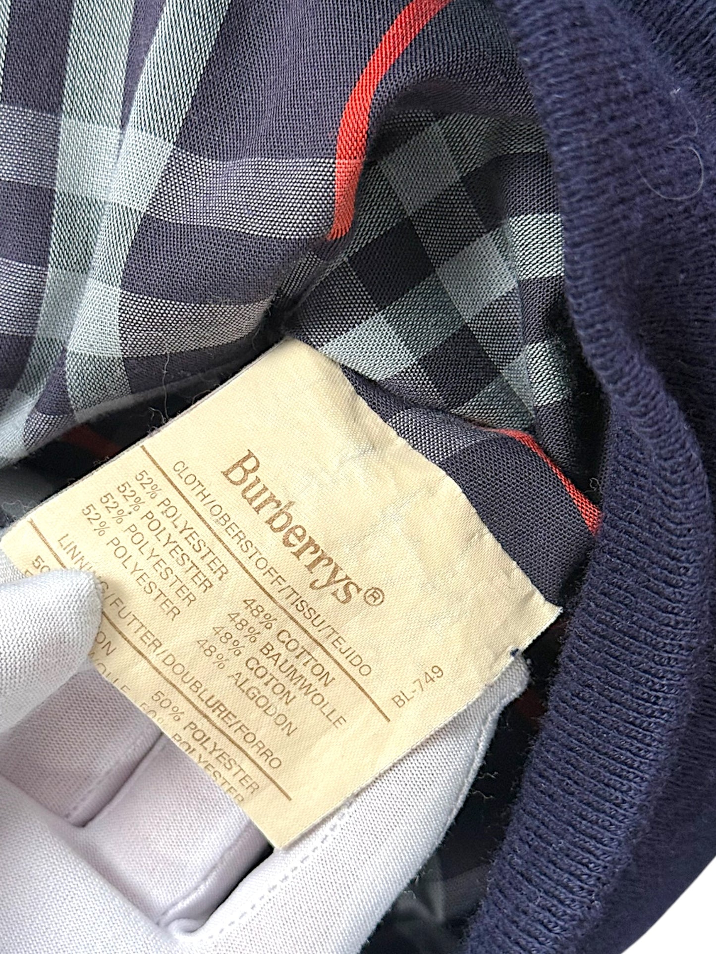 Vintage Burberry Harrington Jacke (L)