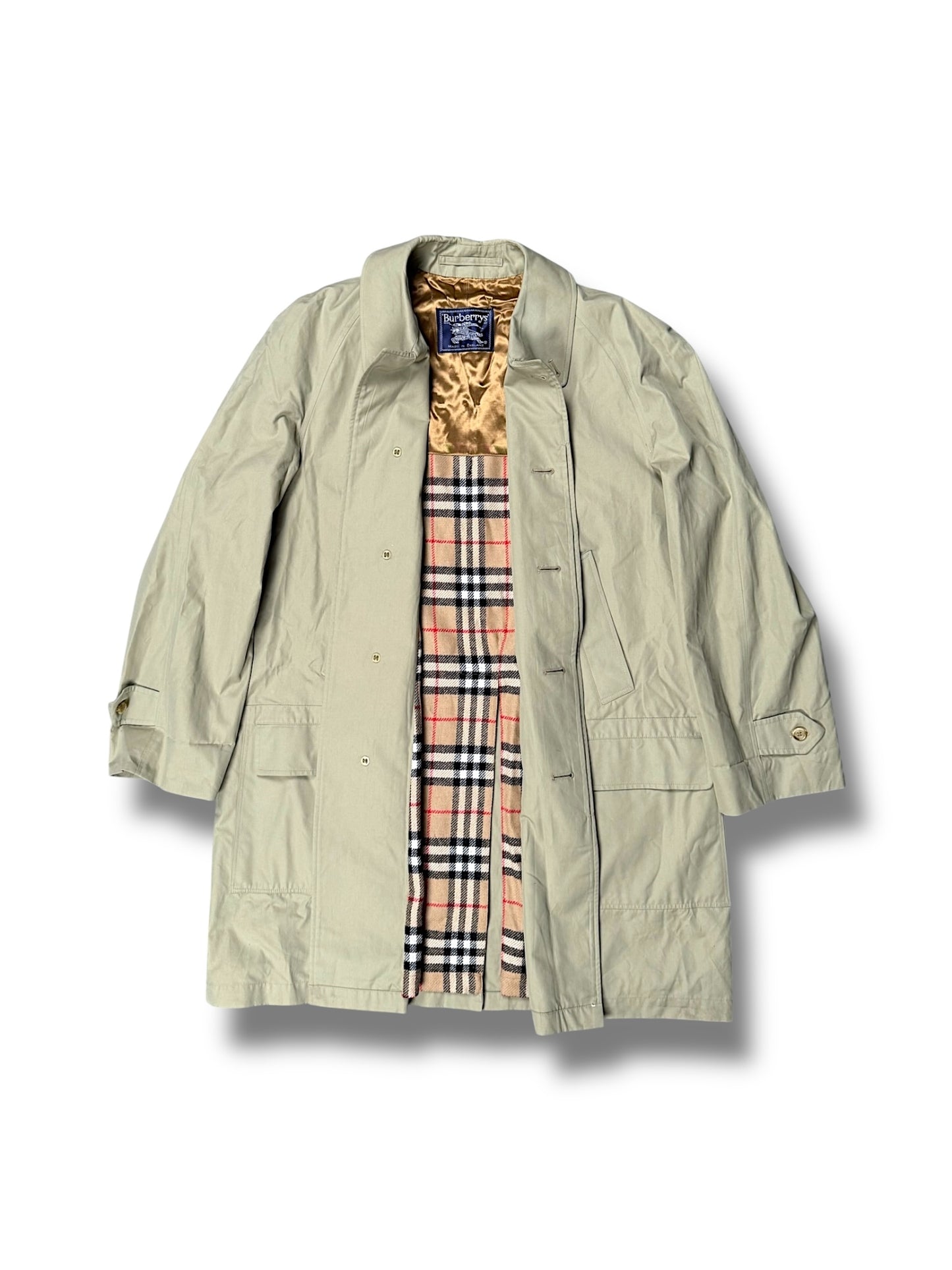 Vintage Burberry Wollmantel (L)