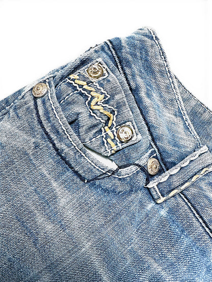 Vintage Miss Me Y2K Low Waist Bootcut / Flared Damenjeans (M)