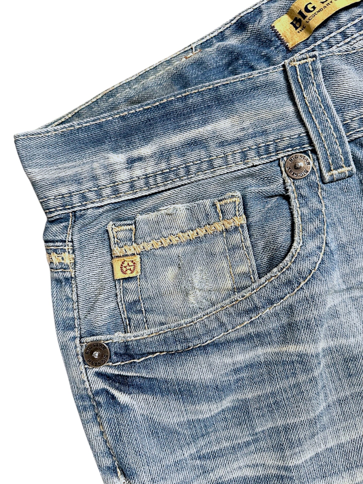 Vintage y2k Big Star Flared Jeans (L)